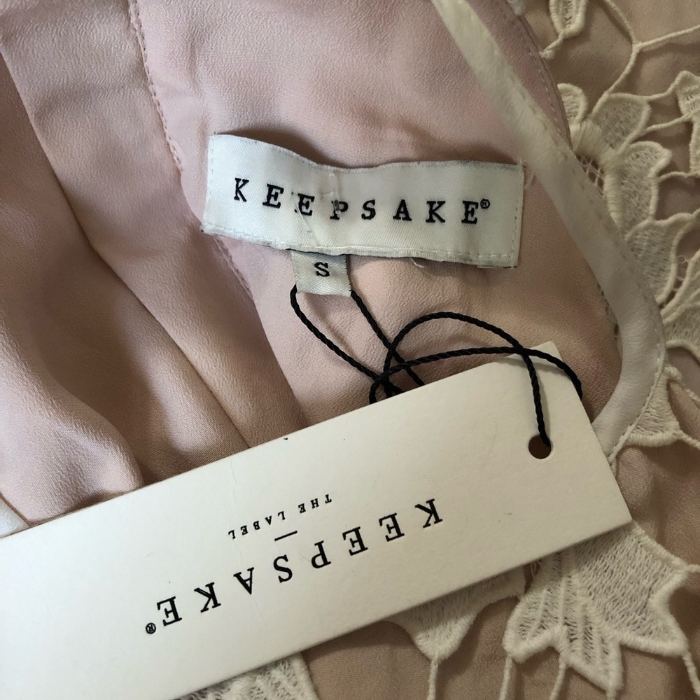 NWT KEEPSAKE THE LABEL True Love Lace Midi Dress Size S - Picture 7 of 10